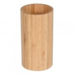 Bisk UMBRA PLUS 08292 fogkefe tartó pohár, bambusz